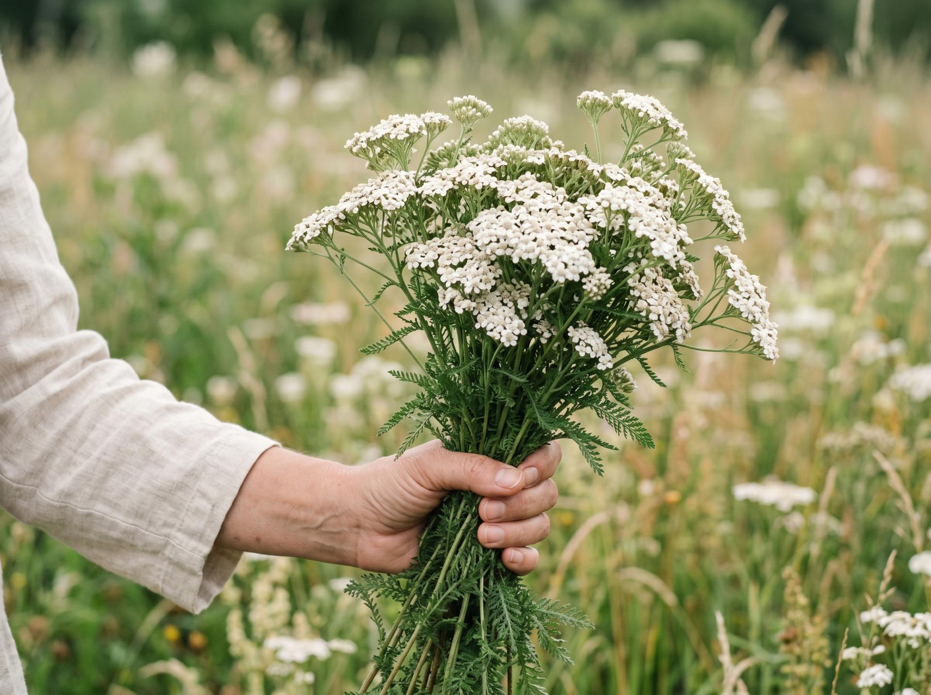 Achill&eacute;e millefeuille : portrait sensible d'une plante du Solstice