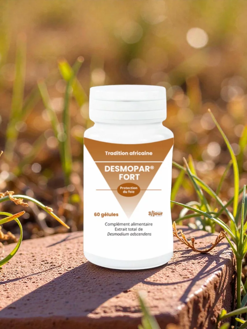 Desmodium g&eacute;lules Desmopar Fort foie d&eacute;tox h&eacute;patoprotection intensive