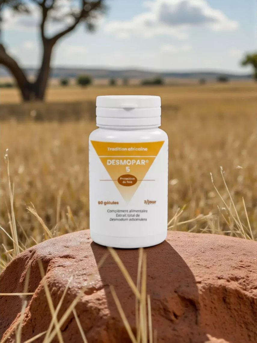 Desmodium g&eacute;lules Desmopar 5 soutien du foie h&eacute;patoprotection