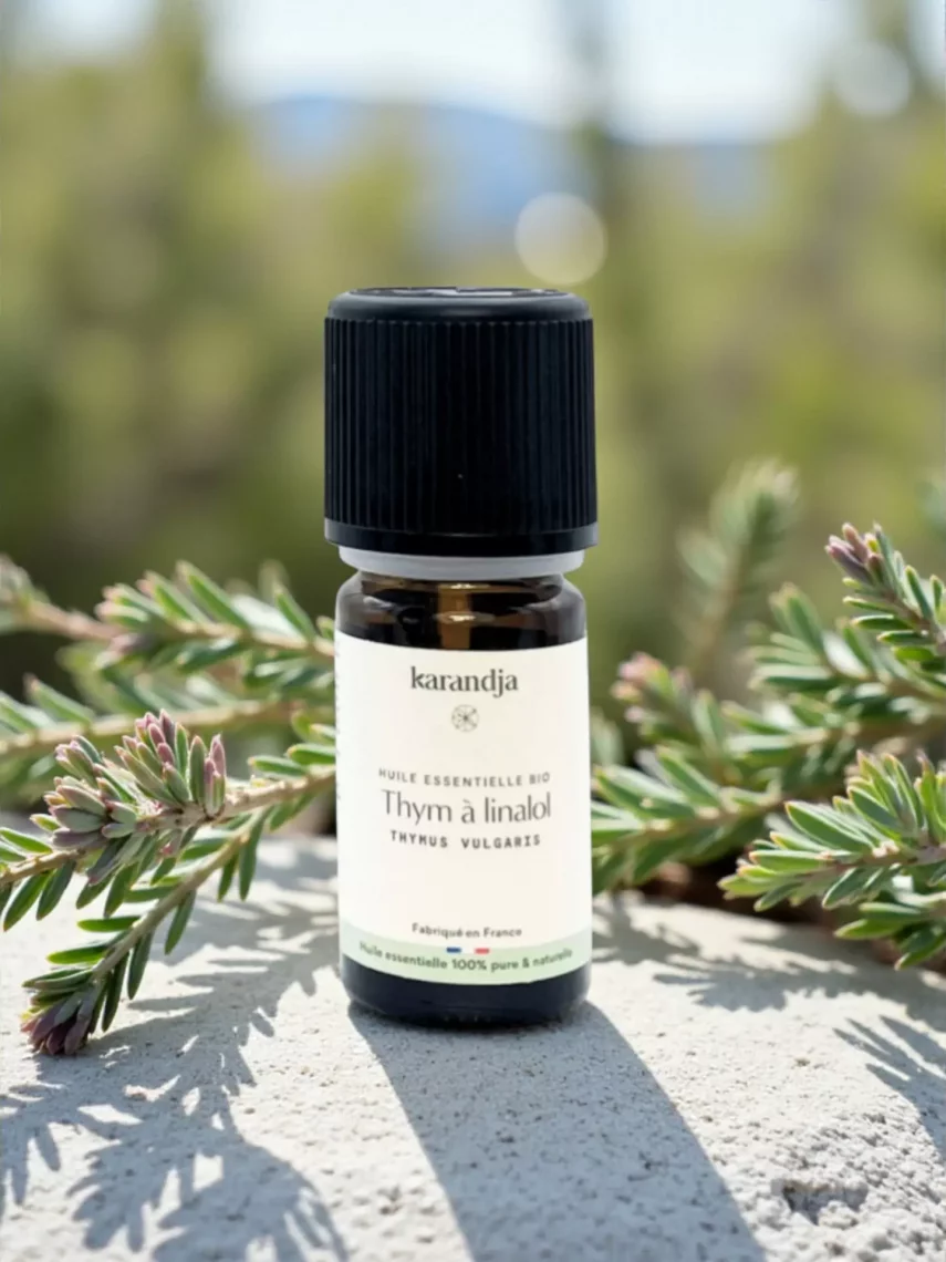 Huile essentielle de Thym &agrave; linalol bio immunit&eacute; douceur peau 5 ml