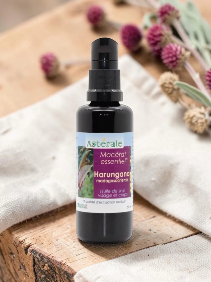 Huile de soin Harungana bio anti taches peau mature 50 ml