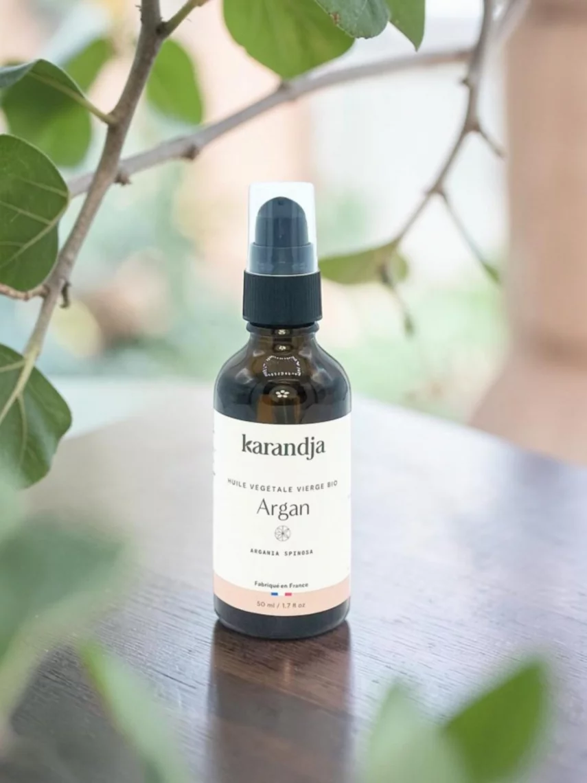 Huile v&eacute;g&eacute;tale d�Argan bio anti-&acirc;ge nourrissante peau cheveux 50 ml