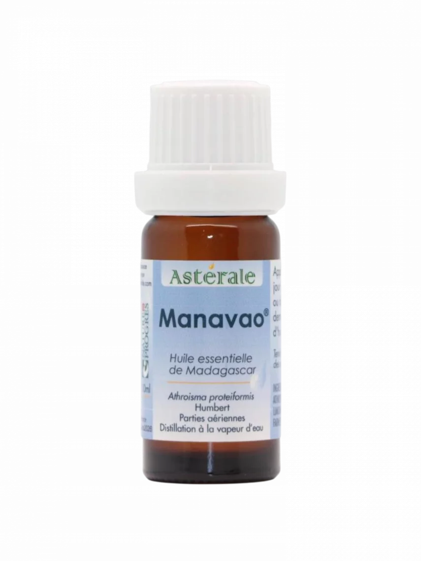 Huile essentielle Manavao de Madagascar, l&acirc;cher-prise et lib&eacute;ration des &eacute;motions, Nature & Progr&egrave;s 5 ml