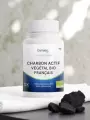 Charbon végétal activé Bio  90 gélules de 300 mg  Haute adsorption