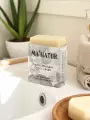 Savon ménager multi-usage  Bicarbonate & terre de Sommières  100 g  Naturel et artisanal