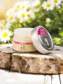 Déodorant solide bio Mondéo Fleurie  Palmarosa & Géranium  Stick 50 ml & Pot 100 ml  Maison Sidonie Champagne
