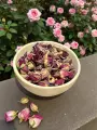 Boutons de rose séchés bio France  Qualité premium  Apaisants et parfumés