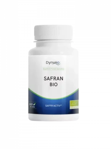 Safran Bio titré à 2% safranal  Équilibre émotionnel  Dynveo