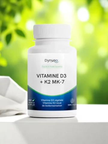 UI + K2 MK-7 80µg  Formule synergique  Dynveo