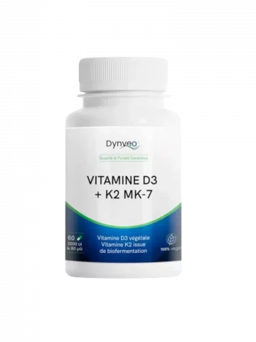 UI + K2 MK-7 80µg  Formule synergique  Dynveo