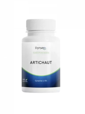 Extrait d'Artichaut 500 mg  5% Cynarine  Détox Foie  Vegan  Dynveo