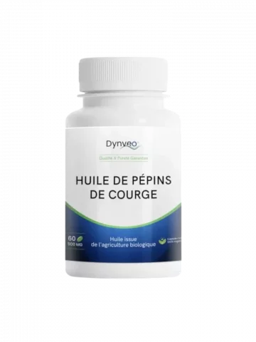 Huile de pépins de courge BIO  Confort urinaire & prostate  100% pure  Dynveo