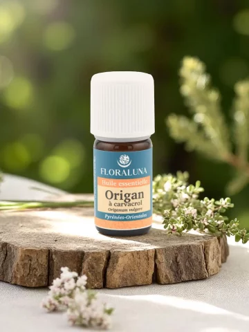 Huile essentielle Origan compact Bio 5 ou 10mL  défenses immunitaires & infections