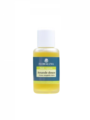 Huile végétale Amande douce Bio 50mL  peau sensible, douceur & massage