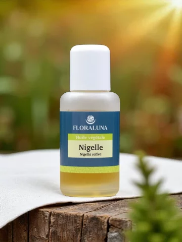 Huile végétale Nigelle Bio 100mL  purifiante, peau & défenses naturelles