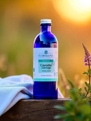 Hydrolat Carotte sauvage Bio 200mL  éclat du teint & drainage doux
