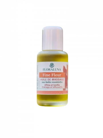 Huile de massage silhouette Fine Fleur 100mL  drainante & féminine