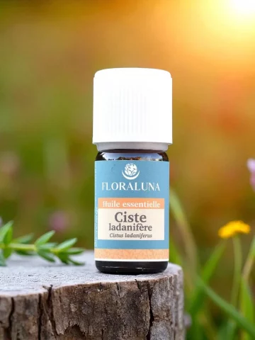 Huile essentielle Ciste ladanifère Bio 5mL  régénérante & cicatrisante