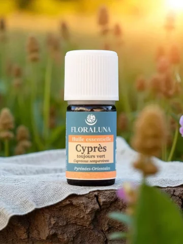 Huile essentielle Cyprès de Provence Bio 5 ou 10mL  circulation & drainage lymphatique