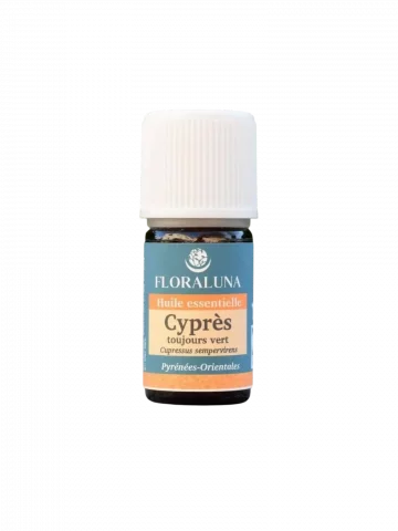 Huile essentielle Cyprès de Provence Bio 5 ou 10mL  circulation & drainage lymphatique