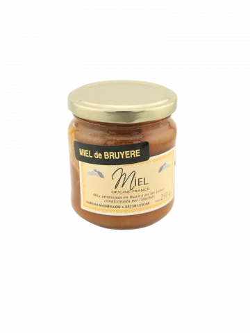 Miel de Bruyère artisanal 250 g Béarn