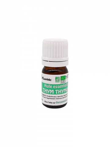 Huile essentielle de Thym à thymol bio  Antibactérienne & immunité, Nature & Progrès  5 ml