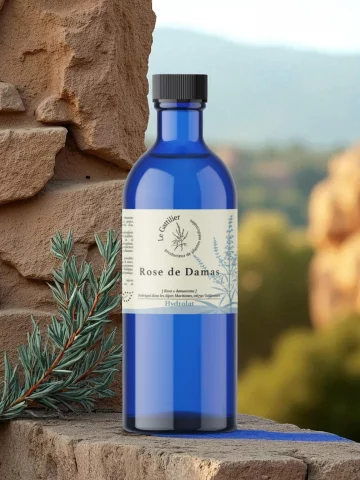 Hydrolat Rose de Damas Bio Bulgarie  Apaisant, cutané et émotionnel 200 ml