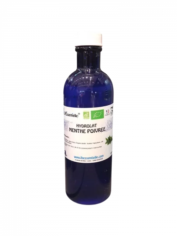 Hydrolat de Menthe poivrée bio  Digestif & rafraîchissant, Nature & Progrès  200 ml