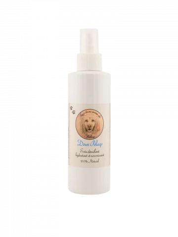 Soin Démêlant naturel en spray pour chiens  sans huiles essentielles, hydratant & antistatique
