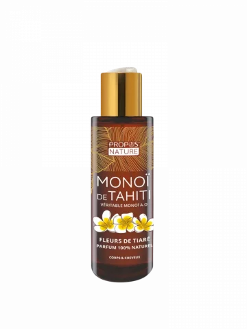 Véritable Monoï de Tahiti 100 ml  soin solaire et capillaire