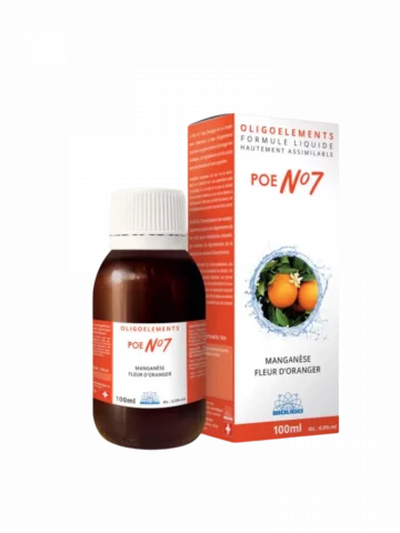 POE N°7 Fleur doranger 100 ml  détente, sommeil et équilibre nerveux