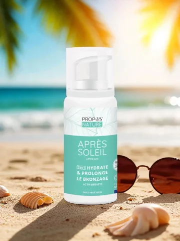 Gel après-soleil BIO Helios 100 ml  apaisant et prolongateur de bronzage