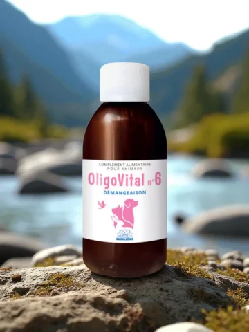 OLIGOVITAL N°6 Démangeaisons 150 ml  allergies cutanées et confort animal