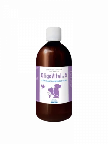 OLIGOVITAL N°5 Reproduction 150 ml  fertilité et équilibre hormonal animal