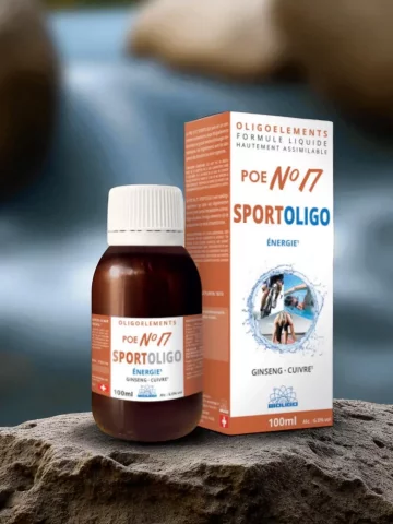 POE N°17 Ginseng 100 ml  énergie, récupération et performance