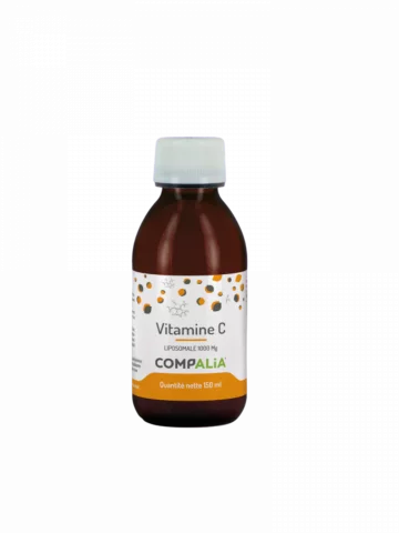 Vitamine C liposomale  Haute absorption 1000 mg  Format liquide  Compalia