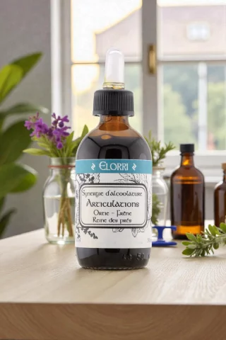 Synergie Articulations � Alcoolature Bio � Ortie, Fr&ecirc;ne & Reine-des-pr&eacute;s