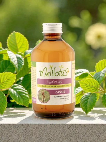 Hydrolat Cassis Bio Melilotus circulation articulations drainage