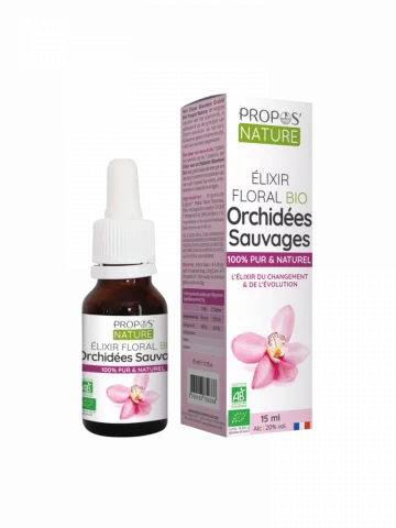 Elixir Floral d�Orchid&eacute;es Bio 15ml Harmonisation Emotionnelle Bien&Ecirc;tre