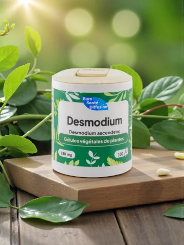 Desmodium 180 mg bio 100 g&eacute;lules soutien foie d&eacute;tox h&eacute;patique Phytofrance