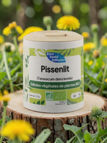 Pissenlit racine 220 mg 60 g&eacute;lules v&eacute;g&eacute;tales d&eacute;tox, digestion et drainage