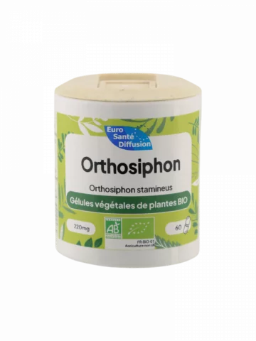 Orthosiphon 220 mg 60 g&eacute;lules v&eacute;g&eacute;tales drainage, confort urinaire et &eacute;limination