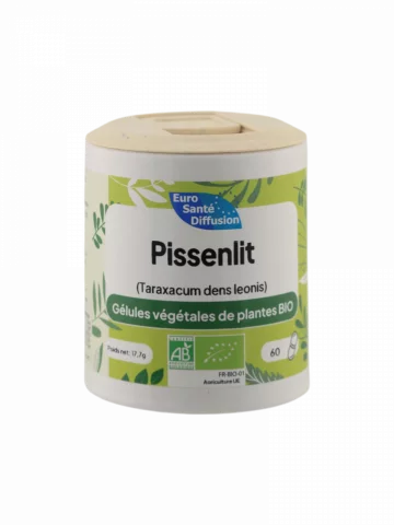Pissenlit racine 220 mg 60 g&eacute;lules v&eacute;g&eacute;tales d&eacute;tox, digestion et drainage