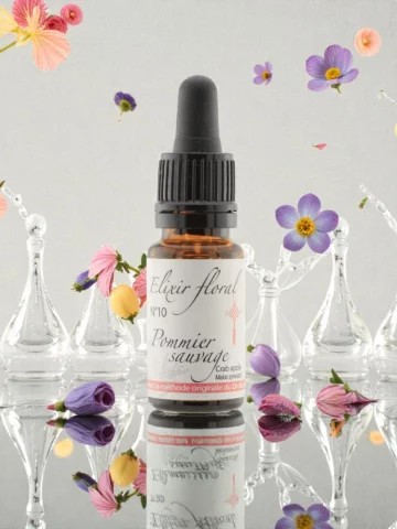 Fleur de Bach Pommier sauvage Crab Apple &Eacute;lixir floral Bio Purification et Acceptation de soi