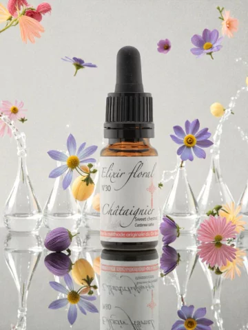Fleur de Bach Ch&acirc;taignier Sweet Chestnut &Eacute;lixir floral Bio Apaisement et Renouveau int&eacute;rieur