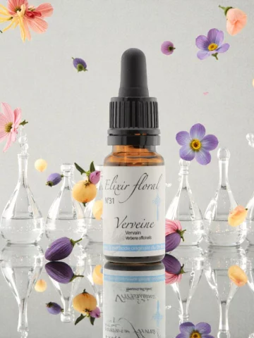 Fleur de Bach Verveine Vervain &Eacute;lixir floral Bio Apaisement et Mod&eacute;ration