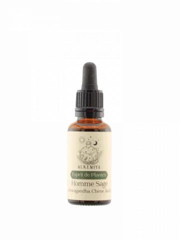 &Eacute;lixir Homme Sage bio vitalit&eacute; masculine intuition force int&eacute;rieure et clart&eacute;