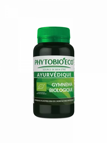 Gymnema sylvestris bio 450 mg couper les envies de sucre glyc&eacute;mie 60 g&eacute;lules