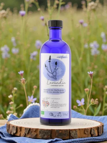 Stress, sommeil et muscles tendus hydrolat de Lavandin bio paysan 200 ml