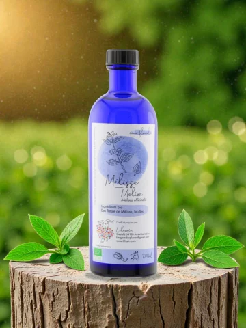 Stress, ventre nou&eacute; et sommeil l&eacute;ger hydrolat de M&eacute;lisse bio du Pays basque 200 ml.